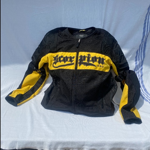 Armored Scorpion Textile Motorcycle Jacket, unisex Medium - Picture 2 of 11